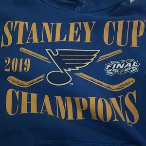 2019 blues stanley cup hoodie